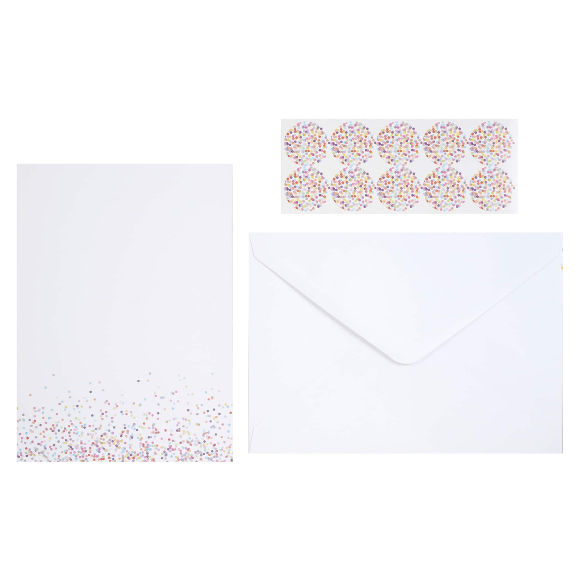 Confetti Flat Cards & Envelopes by Recollections™, 5" x 7"